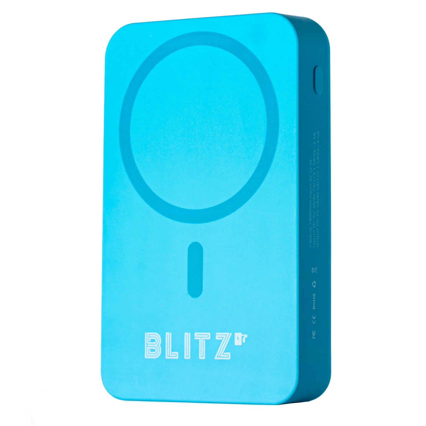 BLITZ Magnetic Wireless Power Bank with Built-in Cable